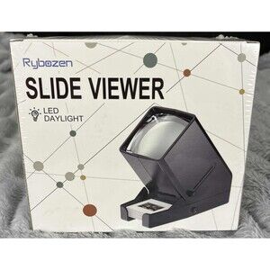 35mm Slide and Film Viewer, 3X Magnification, Battery Operation LED Lighted